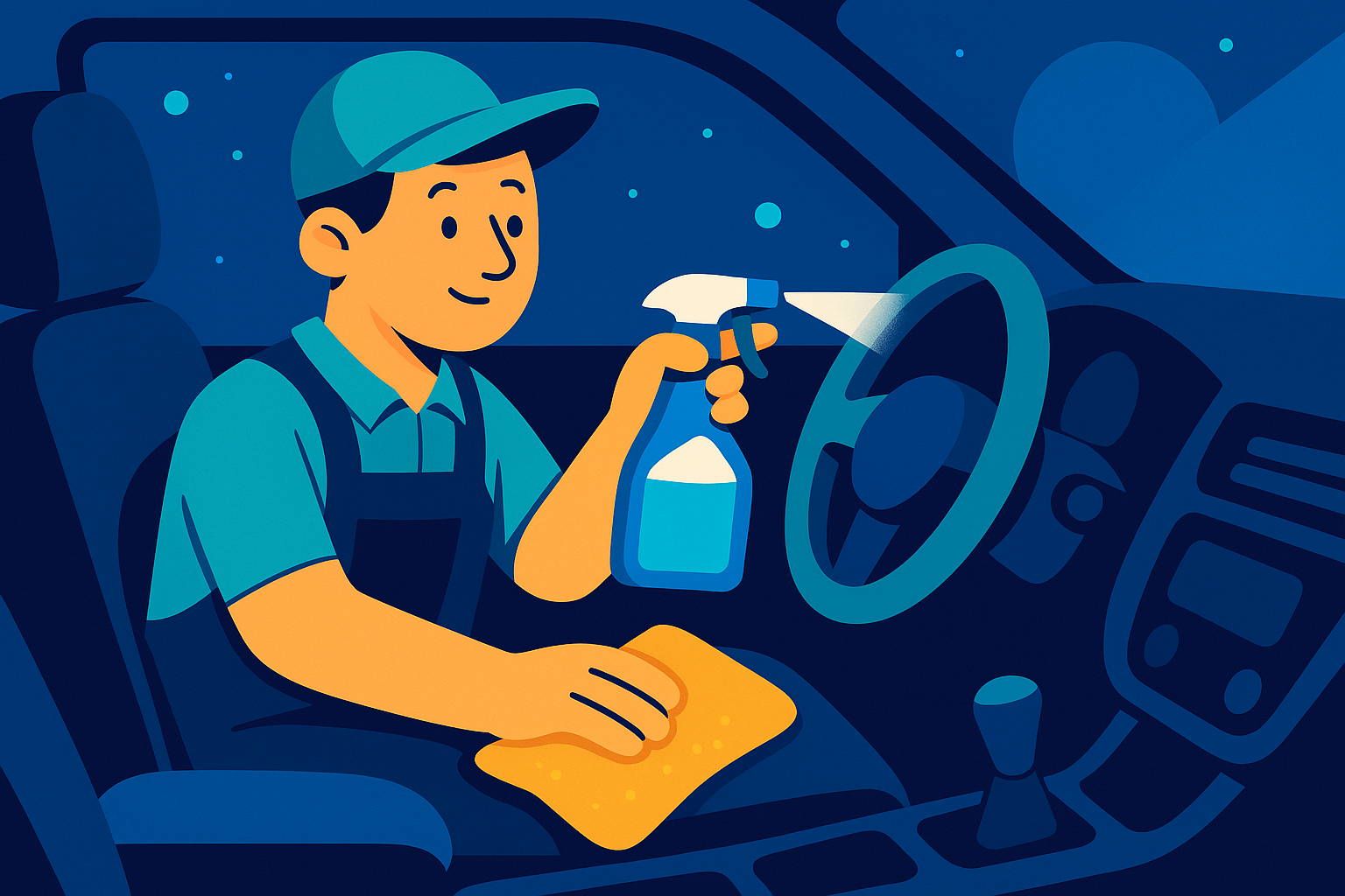 Nettoyage automobile professionnel SIMBA Clean dans le Var